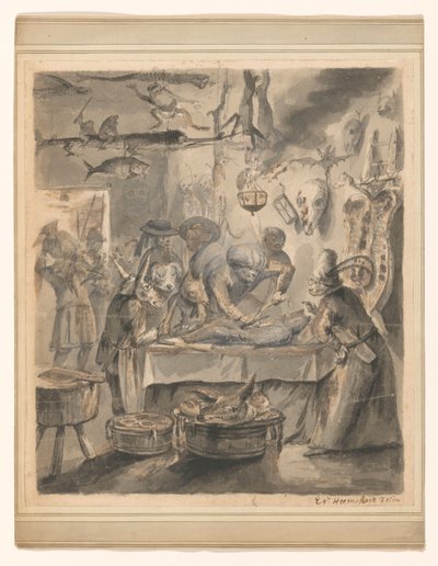 Dierensatire door Egbert van Heemskerck (II)