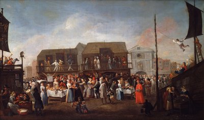 Bartholomew Fair door Egbert van Heemskerck