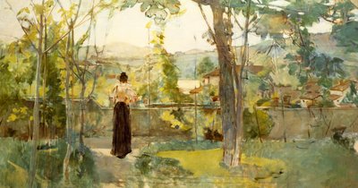 Uit mijn tuin (in Signa), ca. 1888 door Egisto Ferroni