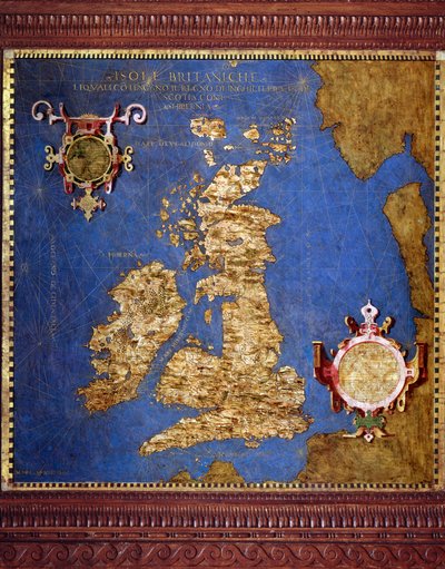 De Britse Eilanden door Egnazio Danti
