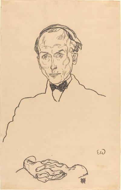 Dr. Ernst Wagner door Egon Schiele
