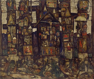 Bosgebed door Egon Schiele