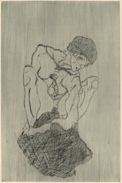 Kummernis door Egon Schiele