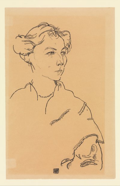 Lilly Steiner door Egon Schiele