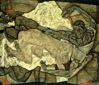 Geliefden door Egon Schiele