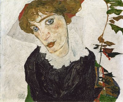 Portret van Wally Neuzil, 1912 door Egon Schiele