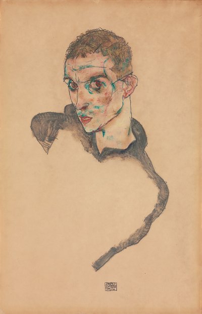 Zelfportret, 1914 door Egon Schiele