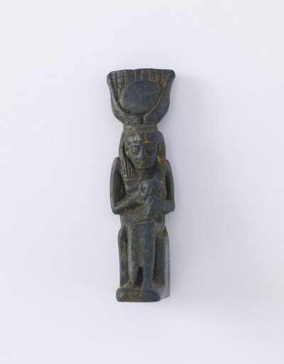 Beeld van Isis en Horus, mogelijk Ptolemaeïsche Periode, 305-30 v.Chr. door Egyptian