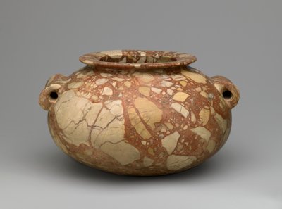 Kruik met buisvormige handvatten, ca.3600-3000 v.Chr. door Egyptian