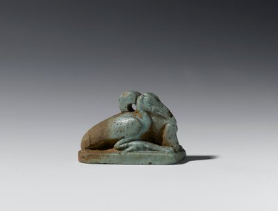 Kleine figuur van een ibis, Late Periode tot Ptolemaeïsche Periode, 664-30 v.Chr. door Egyptian