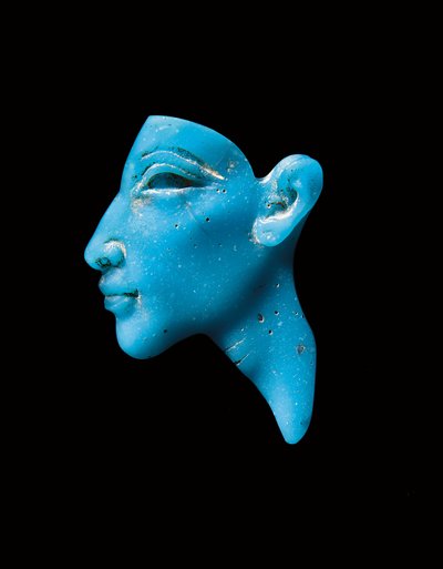 Inlegwerk van Achnaton, Nieuwe Rijk, Amarna-periode, ca. 1353-1336 v.Chr. door Egyptian 13th Dynasty