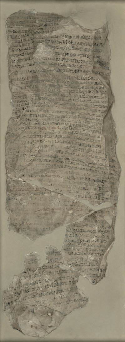 Sinuhe Ostracon, Nieuwe Koninkrijk door Egyptian 18th Dynasty