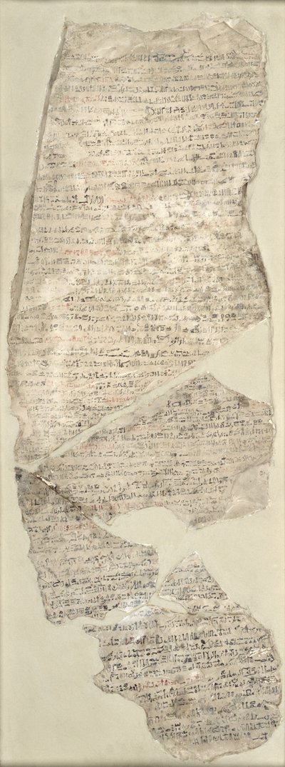 Sinuhe Ostracon, Nieuwe Koninkrijk door Egyptian 18th Dynasty