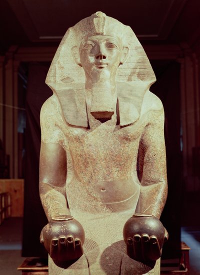 Standbeeld van Koningin Makare Hatsjepsoet door Egyptian 18th Dynasty