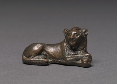 Gewicht in de vorm van een leeuw, ca. 1391-1353 v.Chr. door Egyptian 18th Dynasty