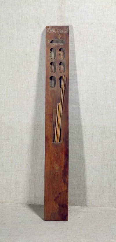 Palet behorend tot de schilder Dedia, uit Thebe, Nieuwe Rijk door Egyptian 19th Dynasty