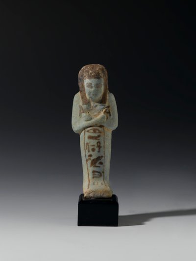 Shabti van Akhesenmut, mogelijk uit Deir el-Bahri, Nieuwe Koninkrijk door Egyptian 21st Dynasty