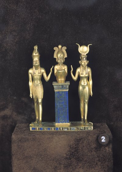 Osiris, Horus, Isis: De Triade van Osorkon II, regering van Osorkon II door Egyptian 22nd Dynasty