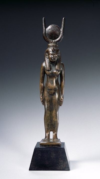 Beeld van Isis door Egyptian 26th Dynasty