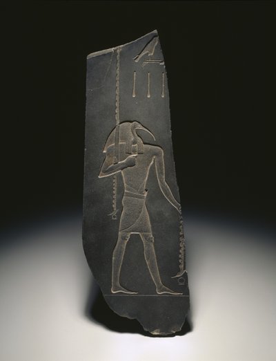 Thoth, God van het Leren en Beschermheer van Schrijvers, 663-525 v.Chr. door Egyptian 26th Dynasty