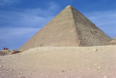 Grote piramide van Khufu door Egyptian 4th Dynasty