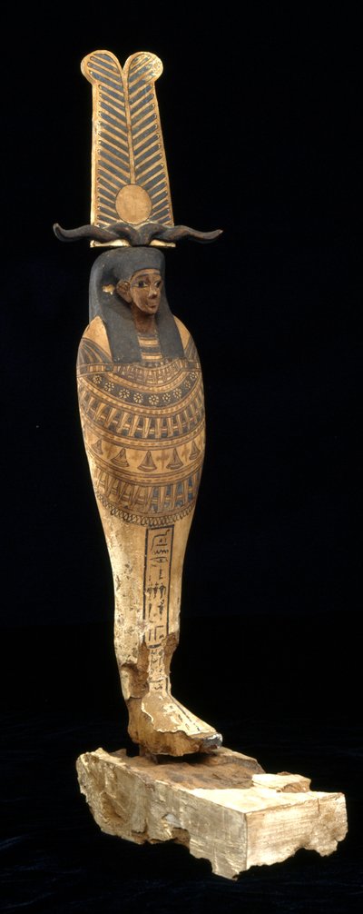 Beeld van Ptah-Sokar-Osiris, 332-30 v.Chr. door Egyptian Ptolemaic Period