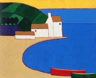 Baai in Zuid-Bretagne, 2004 door Eithne Contemporary Artist Donne