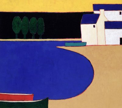 Baai bij Ste. Marie, Bretagne, 2004 door Eithne Contemporary Artist Donne
