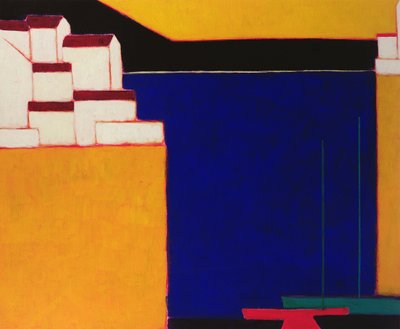 Mileai, Pelion, Griekenland, 1998 door Eithne Contemporary Artist Donne