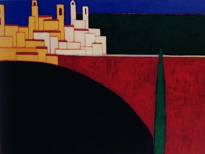 San Gimignano, 1999 door Eithne Contemporary Artist Donne