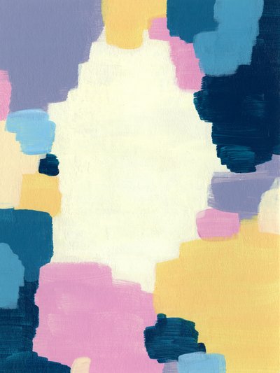 Zachte kleurblokken door Ejaaz Haniff