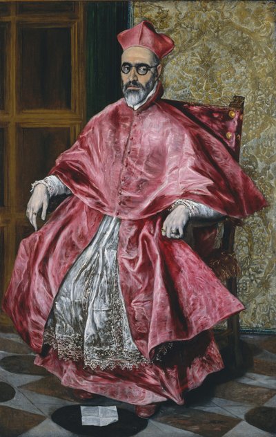 Een Kardinaal, ca. 1601 door El Greco