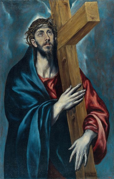 Christus draagt het kruis door El Greco