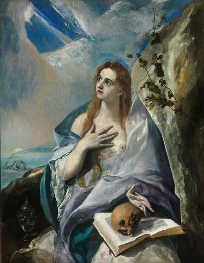 De berouwvolle Magdalena door El Greco