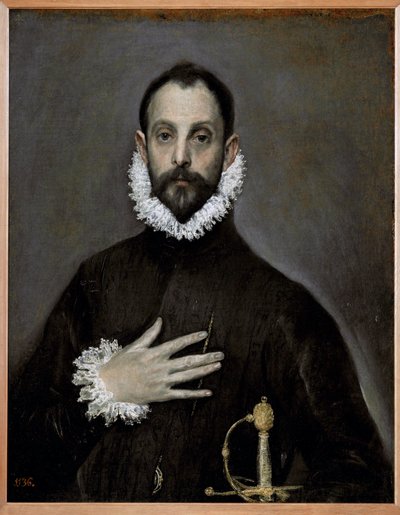 Portret van Don Juan de Silva, ca. 1577-84 (olieverf op doek) door El (1541-1614) Greco