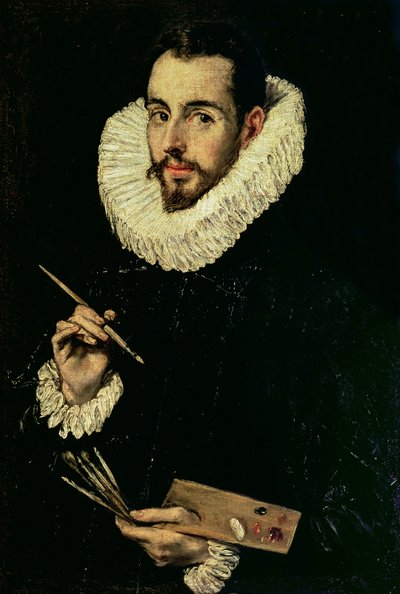 Portret van Jorge Manuel Theotokopoulos (1578-1631) door El Greco