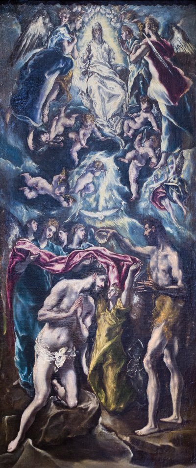 De doop van Christus door El (1541 1614) Greco