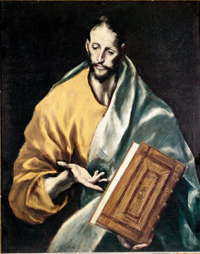 Apostolaat van de kathedraal van Toledo: de apostel Sint Jacobus de Mindere door El Greco
