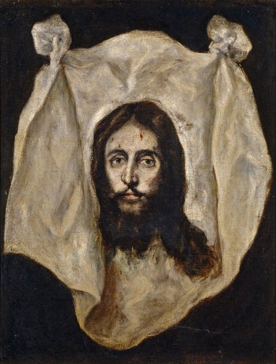 Het Heilige Mandylion door El Greco