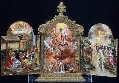 Draagbaar altaar door El Greco