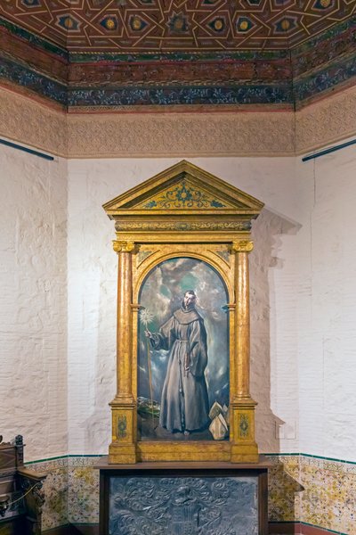 Sint Bernardinus van Siena door El Greco