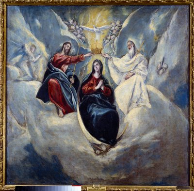 De kroning van de Maagd door El Greco