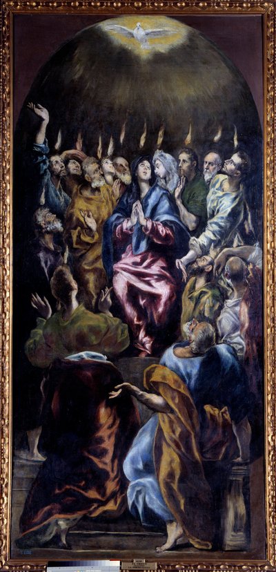 Pinksteren door El Greco