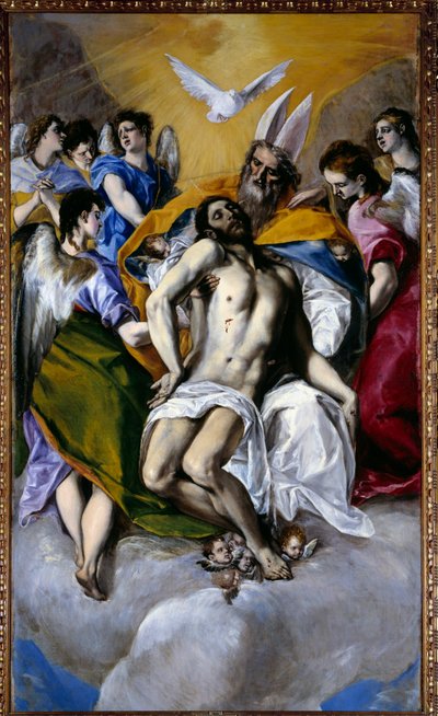 De Drie-eenheid (1577) door El Greco