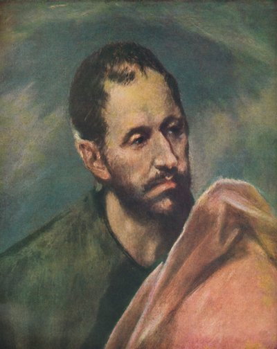 Als apostel Jacobus Minor, Sint Jacobus de Jongere, ca. 1600, 1938 door El Greco
