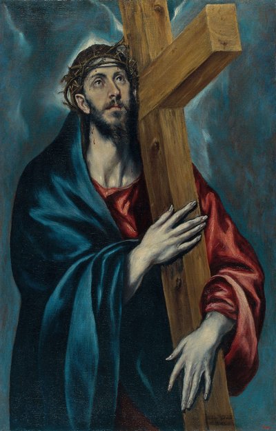 Christus draagt het kruis door El Greco