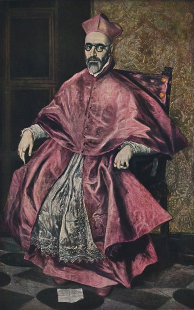 Don Fernando Nino De Guevara, Portret van Kardinaal Nino de Guevara door El Greco