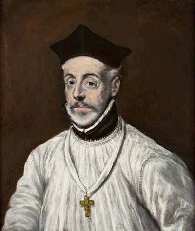 Portret van Diego de Covarrubias y Leiva door El Greco