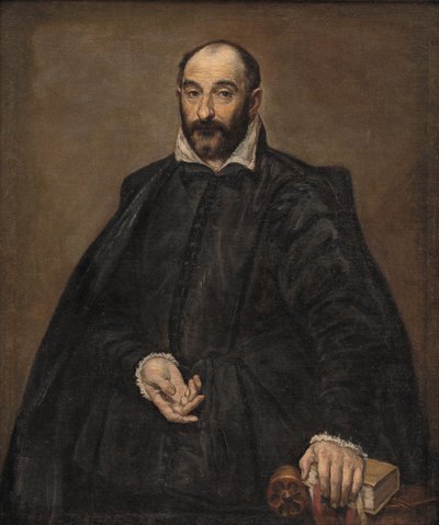 Portret van een Man, 1570s door El Greco
