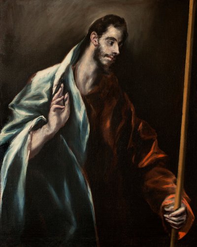 Sint Thomas de Apostel door El Greco